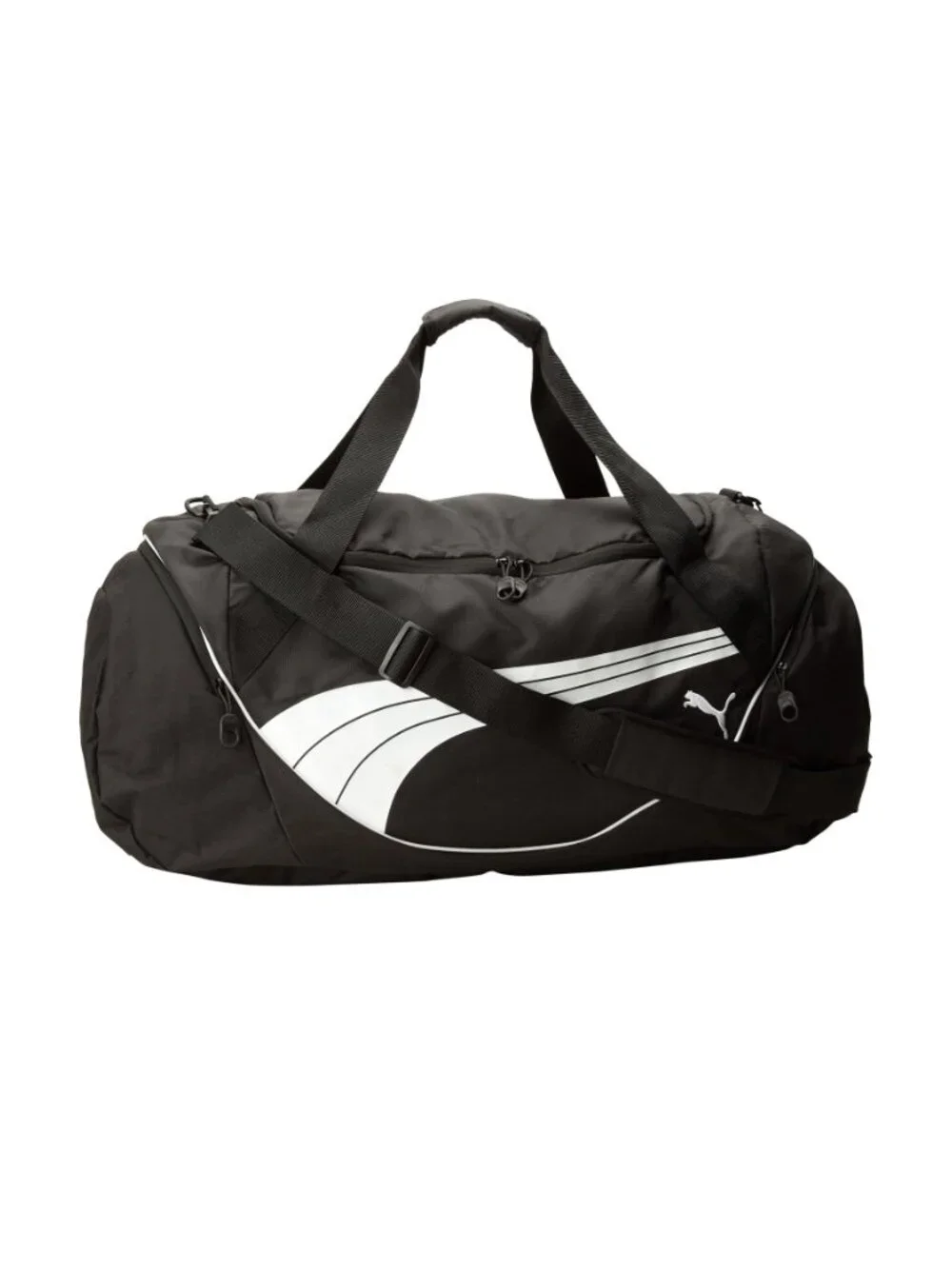 PUMA Men's Teamsport Formation 24 Inch Duffel Bag, Black#sports bag#school